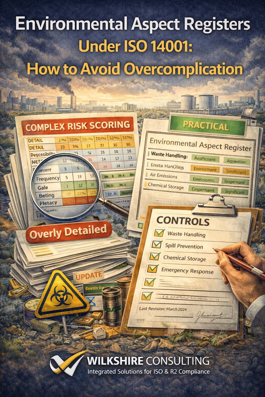 Environmental Aspect Registers Under ISO 14001: How to Avoid Overcomplication