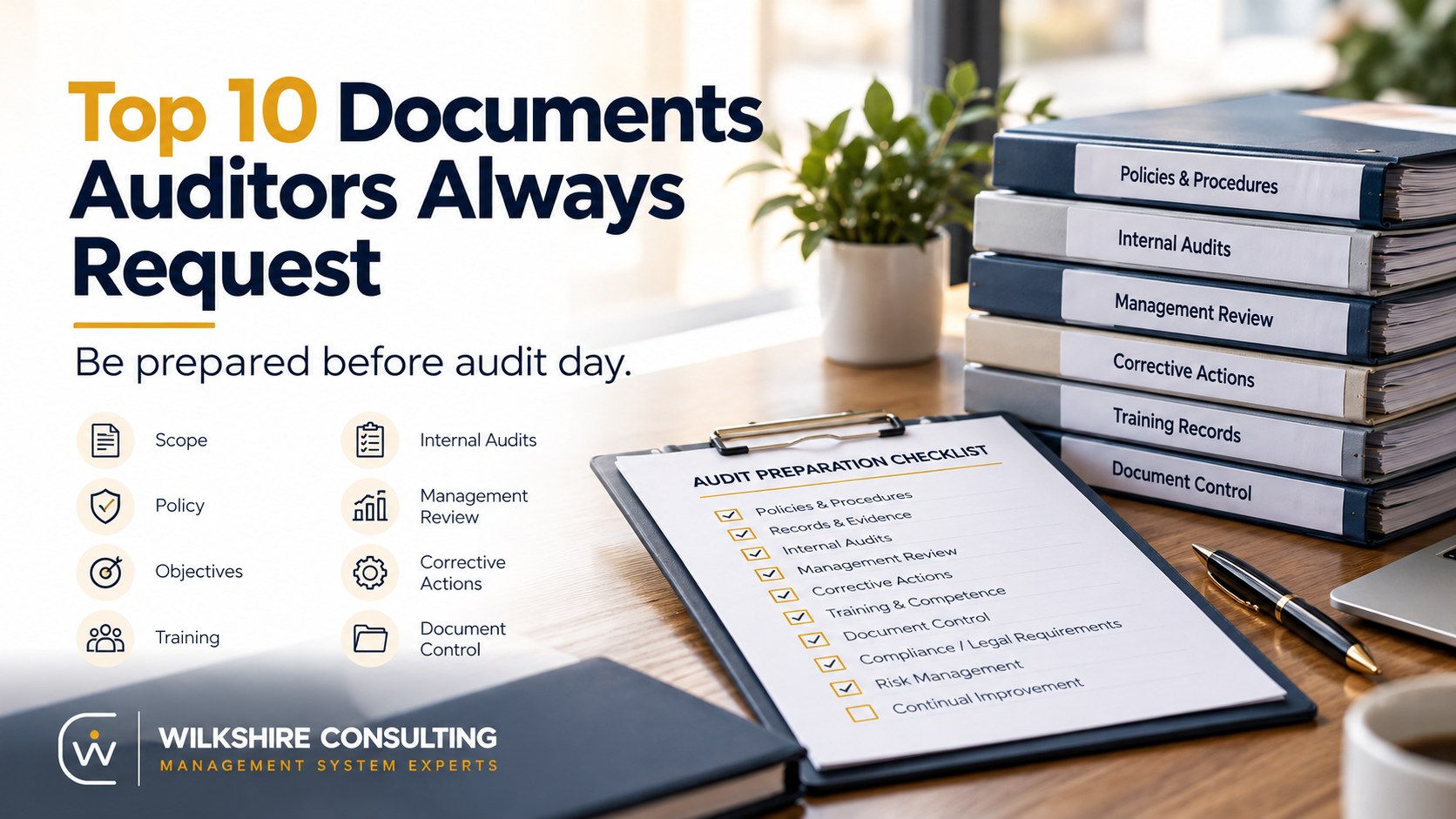 Top 10 Documents Auditors Always Request During an ISO Audit