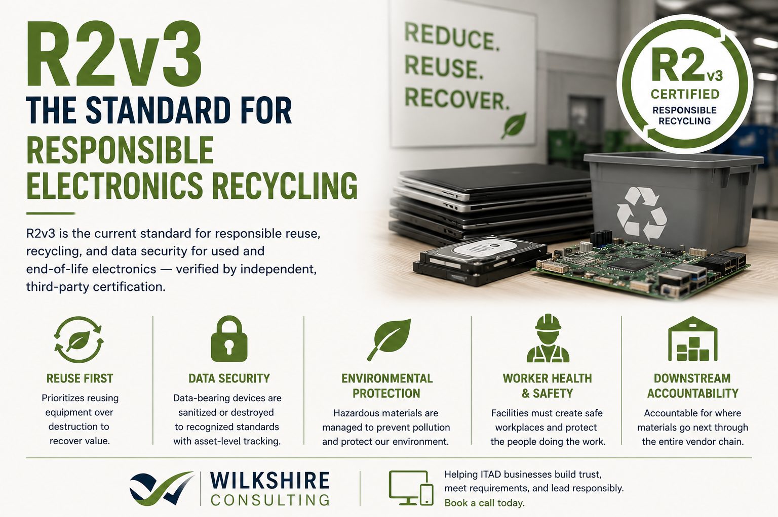 What Is R2v3 Certification? A Beginner's Guide for Electronics Recyclers